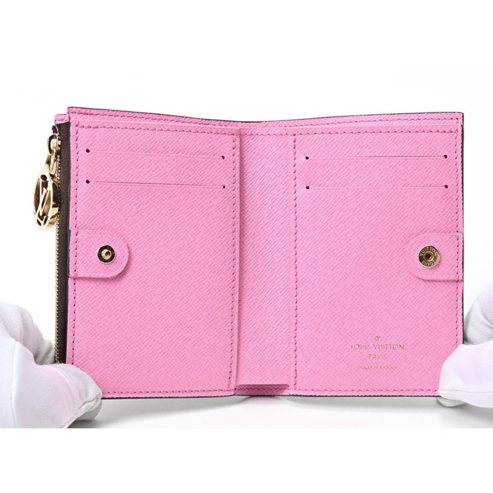 Louis Vuitton Lisa Wallet Monogram Rose Lollipop - Picture 4 of 8